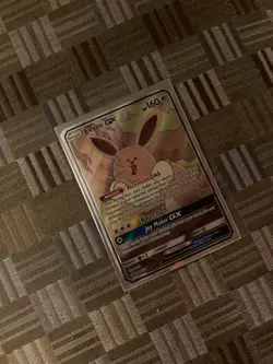 Eevee GX SM233 Sm Holo Rare Full Art in Mint Condition Pokemon Promo Card - Image 1