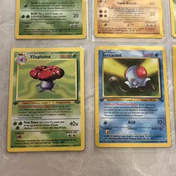 Pokemon WOTC 1st Edition Bulk Commons And Uncommons Conditions Vary 12 Card lot - Image 5