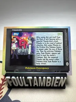 Topps Pokemon TV Animation Series EP2 Foil Card - Image 2