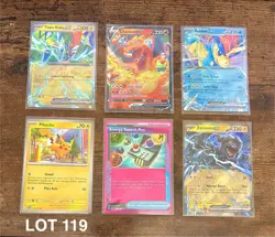 ⚡ Pokemon EX Card Lot 119 | Charizard Zekrom Tapu Koko | Free Ship 🚀 - Image 1