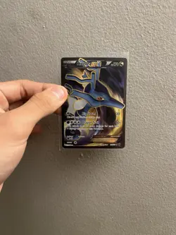 Kingdra EX Fates Collide Holo Full Art Ultra Rare Pokemon TCG Card 122/124 - Image 1