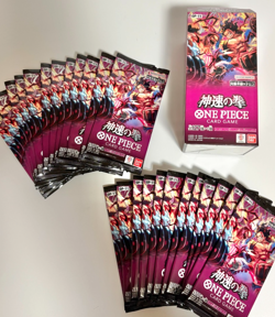 ONE PIECE Card A Fist of Divine Speed 24 Booster Packs 1 Box worth - Image 1