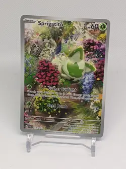 Sprigatito 196/193 - Illustration Rare Holo - Paldea Evolved - Pokemon Card - Image 3