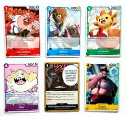 One Piece 3rd Anniversary Gold Stamped 6 Card Promo Bundle...... - Image 1