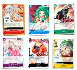 One Piece 3rd Anniversary Gold Stamped 6 Card Promo Bundle..... - Image 1