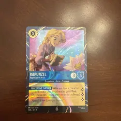 Disney Lorcana TCG Rapunzel EPCOT Festival Of The Arts Promo Card - Image 1