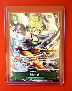 Monet OP05-036 UC FOIL CS 2024 Event Pack One Piece Card Game - Image 1