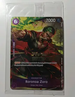 Zoro P-045 Pre Release Winner Sealed One Piece TCG Card Game - Image 1