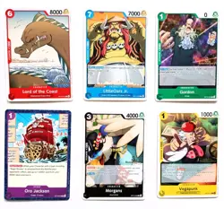 One Piece 3rd Anniversary Gold Stamped 6 Card Promo Bundle... - Image 1