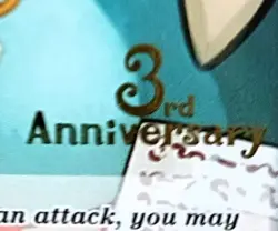One Piece 3rd Anniversary Gold Stamped 6 Card Promo Bundle... - Image 2