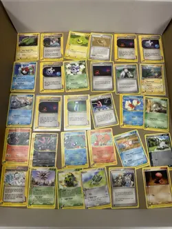 100 all ereader pokemon cards mid era giant lot!! LP-Damaged vintage, yuka morii - Image 2