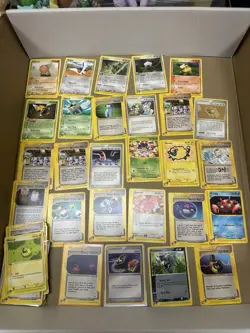 100 all ereader pokemon cards mid era giant lot!! LP-Damaged vintage, yuka morii - Image 3