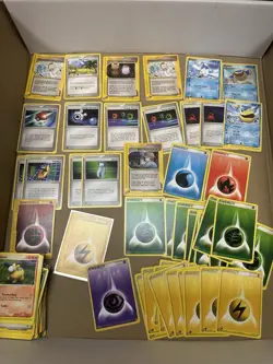 100 all ereader pokemon cards mid era giant lot!! LP-Damaged vintage, yuka morii - Image 4