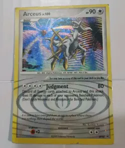 Arceus DP50 Diamond and Pearl Holo Promo Card - Image 1