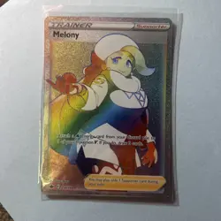 Pokemon Card Melony 218/198 Secret Rainbow Rare Chilling Reign Near Mint - Image 1