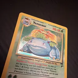 Pokemon TCG Venusaur Holo Rare Card 18/130 2000 Base Set 2 Excellent Condition - Image 4