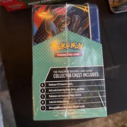 Pokemon 2025 Fall Collector Chest Tin Box - 6 Packs & 3 Foil Cards PRESALE - Image 4