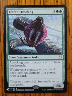 Ohran Frostfang x1 MTG Commander 2019 The List Magic Near Mint NM English - Image 1