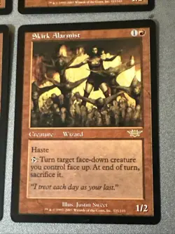 Skirk Alarmist X4 Legions Ex Cond See Pics Front/Back English - Image 2