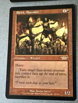 Skirk Alarmist X4 Legions Ex Cond See Pics Front/Back English - Image 3