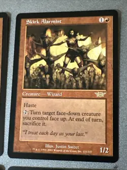 Skirk Alarmist X4 Legions Ex Cond See Pics Front/Back English - Image 4