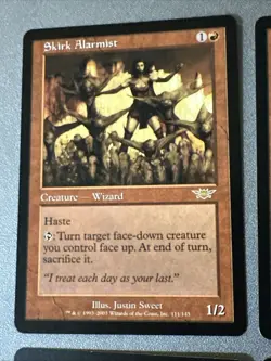 Skirk Alarmist X4 Legions Ex Cond See Pics Front/Back English - Image 5