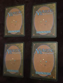4x MTG Plains - Full Art - Unhinged English John Avon Magic the Gathering Ex - Image 2