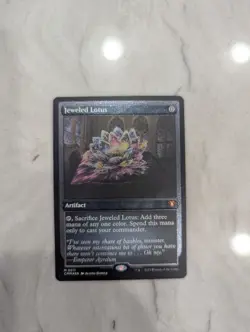 Jeweled Lotus (Foil Etched) Commander Masters Foil Near Mint - Image 1