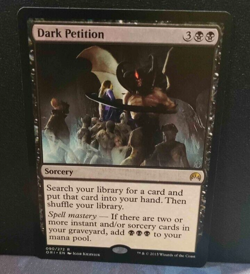 Dark Petition - Magic Origins - NM - Rare Sorcery - MTG - Image 1