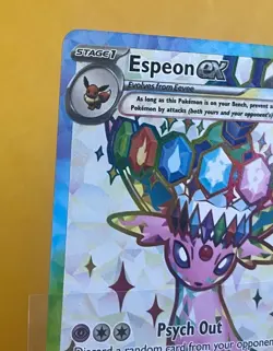 Espeon Ex 175 Promo Pokemon TCG Scarlet & Violet Promo Card Holo Rare Near Mint+ - Image 4