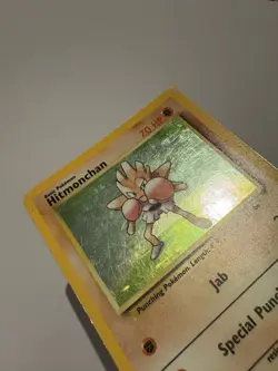 Hitmonchan HOLO 7/102 1999 Pokemon TCG BASE SET WOTC WIZARDS OF THE COAST. LP - Image 4