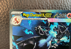 Mega Charizard X ex SIR 125/094 Phantasmal Flames Pokemon TCG Pack Fresh NM - M - Image 4