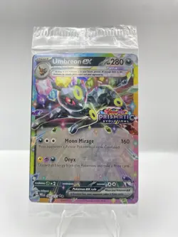 POKEMON PRISMATIC EVOLUTIONS FULL SET OF 9 STAMPED SURPRISE BOX PROMOS SEALED - Image 2