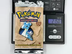 21.50 g 1st Edition Fossil Lapras Pokemon TCG Sealed Booster Pack VERY HEAVY - Image 1