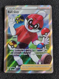 Ball Guy 065/072 Ultra Rare Full Art Shining Fates - Pokemon TCG - Near Mint NM - Image 1