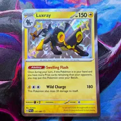 Pokemon TCG ‘Luxray 137/091’ Paldean Fates - Image 1