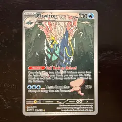 Pokemon TCG ‘Clawitzer 141/132’ IR - Mega Evolution - English - Image 1