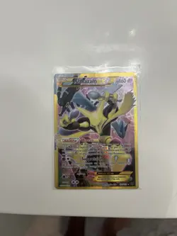Pokemon TCG Alakazam EX (Secret) 125/124 Fates Collide Holo LP - Image 1