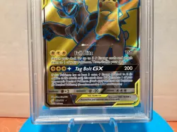 2019 Pikachu & Zekrom GX 162/181 Sun and Moon Team Up Full Art PSA 7 Pokemon TCG - Image 3