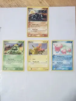 Pokemon POP SERIES 2 ONLY -- ANOTHER SET OF 4 NEAR MINT NON-HOLOS - Image 1
