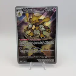 2025 Pokemon Mega Evolutions Alakazam Black Star Promo #9 - Image 1