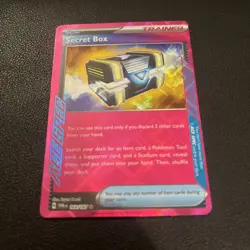 Pokemon TCG Secret Box 163/167 Ace Spec Holo Trainer, Twilight Masquerade - Image 2
