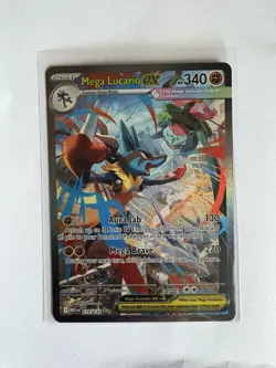 2025 Pokemon Mega Evolution #179/132 Mega Lucario ex Special Illustration Rare - Image 1