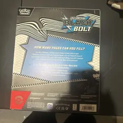 Pokemon Scarlet And Violet Black Bolt Binder Collection New Box - Image 2