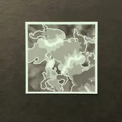 Y2030 Gengar Holo No.03 Japanese Pokemon Wafer Sticker S22 - Image 2
