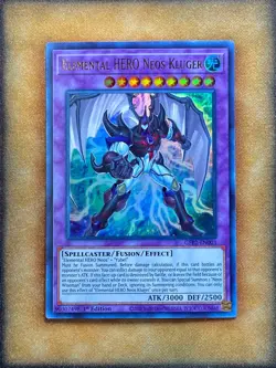 Yugioh Elemental HERO Neos Kluger GFP2-EN003 Ultra Rare 1st Ed NM - Image 1