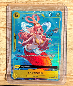 Shirahoshi OP03-116 UC (Alt Art) One Piece TCG FULL ART NM/ ENG - Image 2
