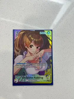 Charlotte Pudding Alternate Art Leader OP08-058 Two Legends One Piece TCG - Image 2