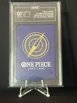 MONKEY D. LUFFY WANTED ALT ART ONE PIECE OP05-119 EMPERORS/NEW WORLD 2024 TAG 10 - Image 3