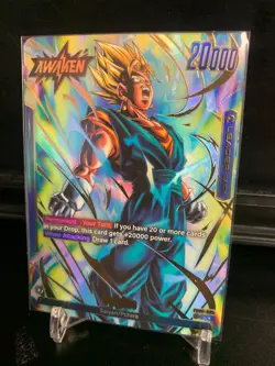 Vegito - FB05-025 Alternate Art New Adventure Dragon Ball Super TCG Card - Image 1